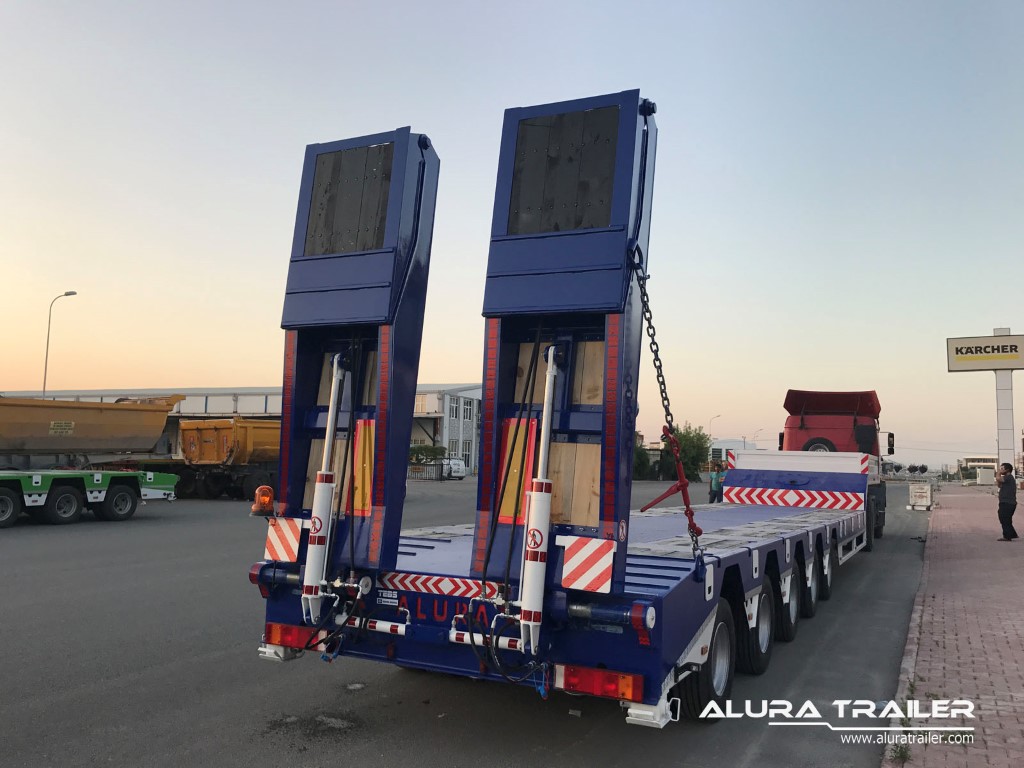 Low-loader-trailer