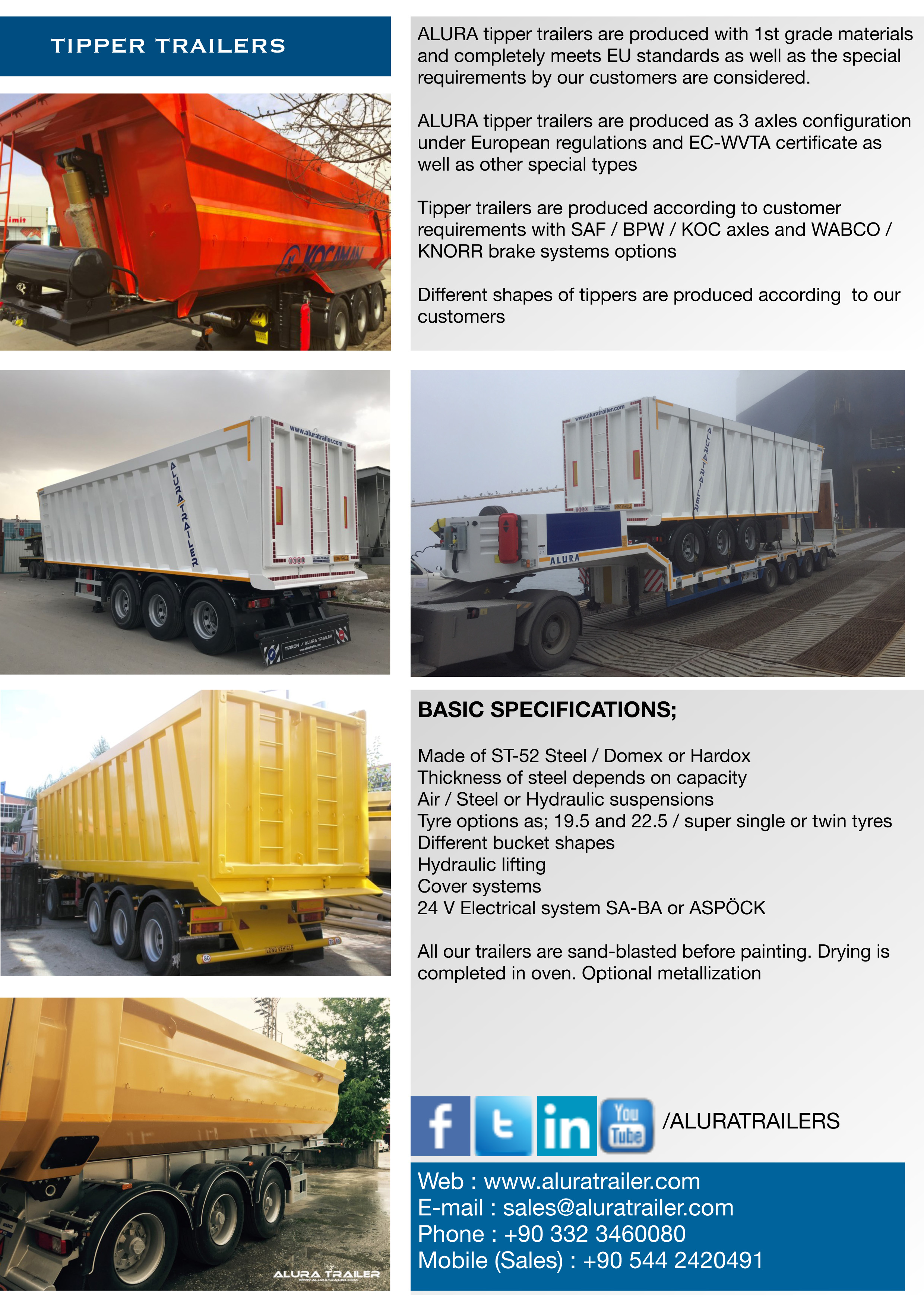 Catalogues Gallery | Alura Trailer