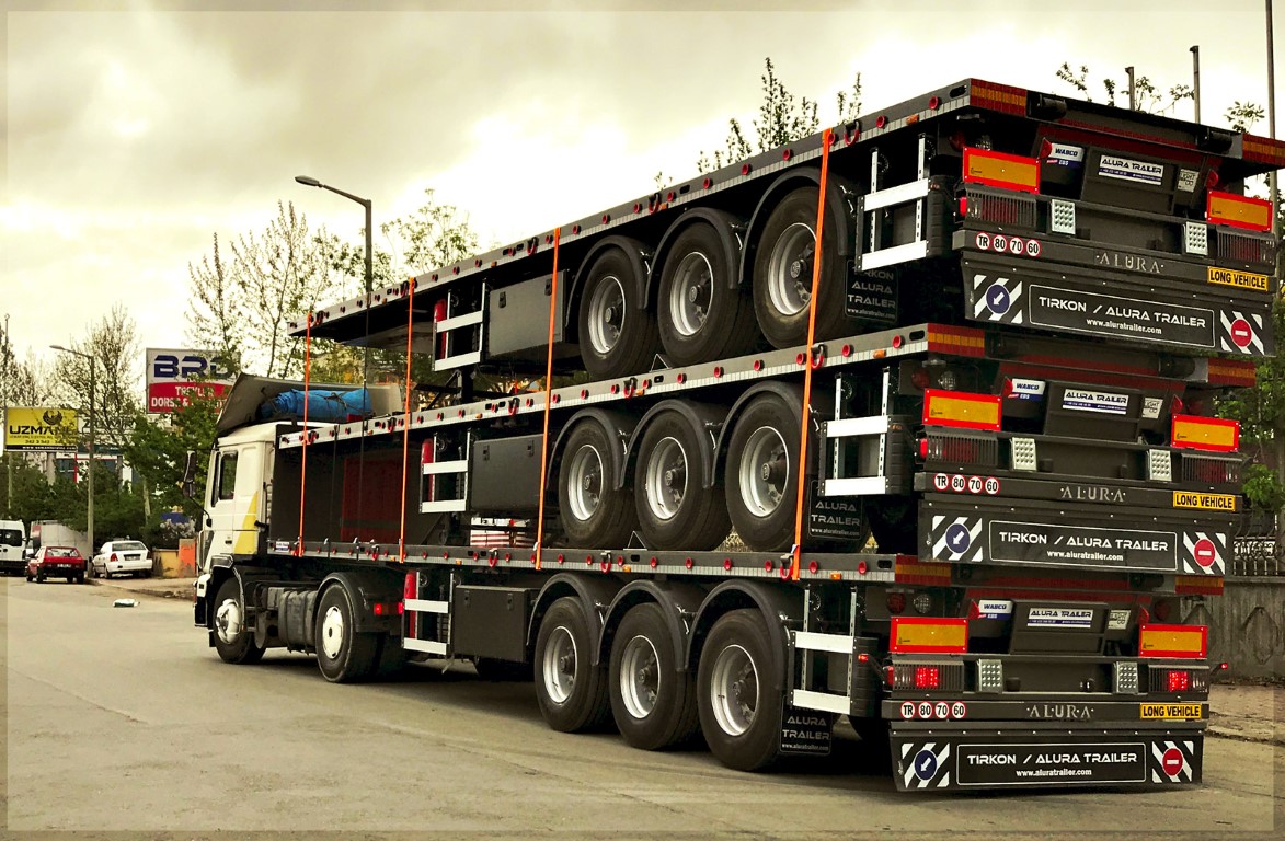 alura flatbed trailer