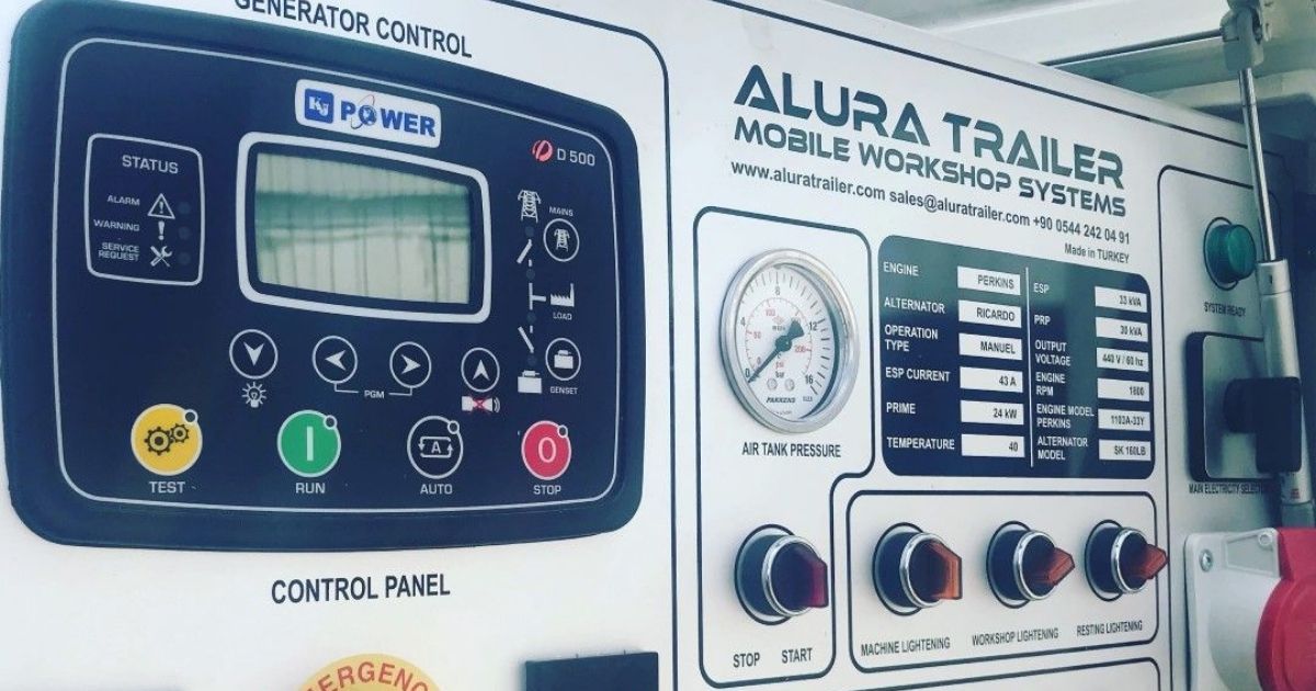 Mobile service trailers and workshops replacing fixed facilities