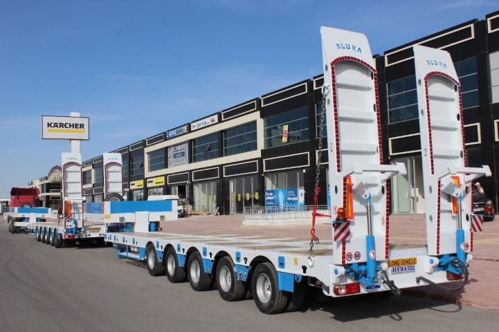 extendable lowbed trailers