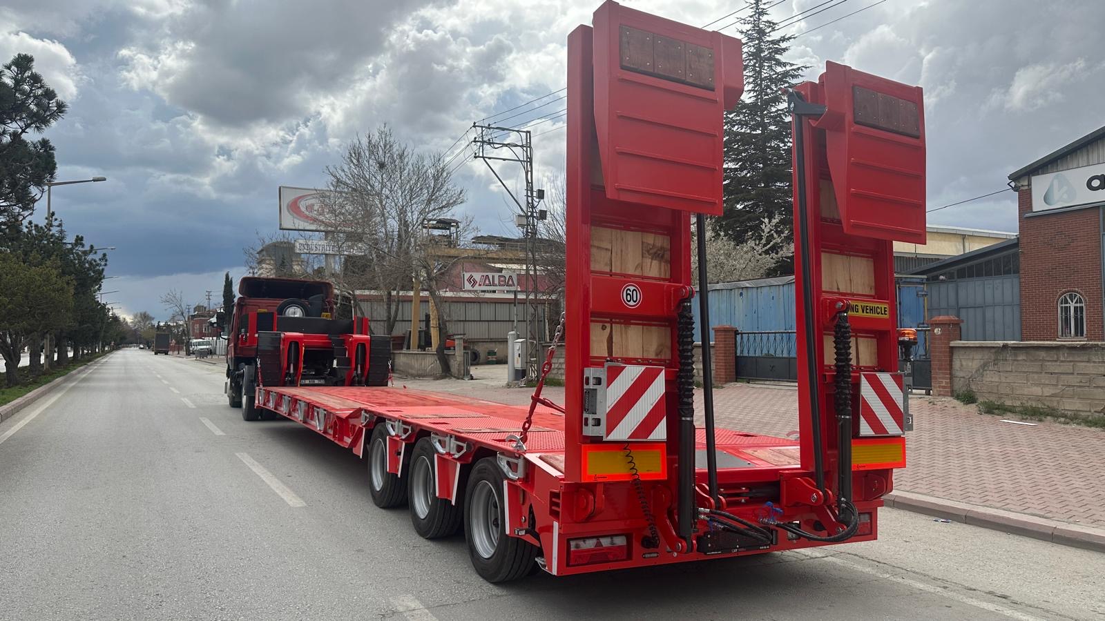 Lowbed Trailer Manufacturer in Turkey | Alura Trailer Exports to Europe