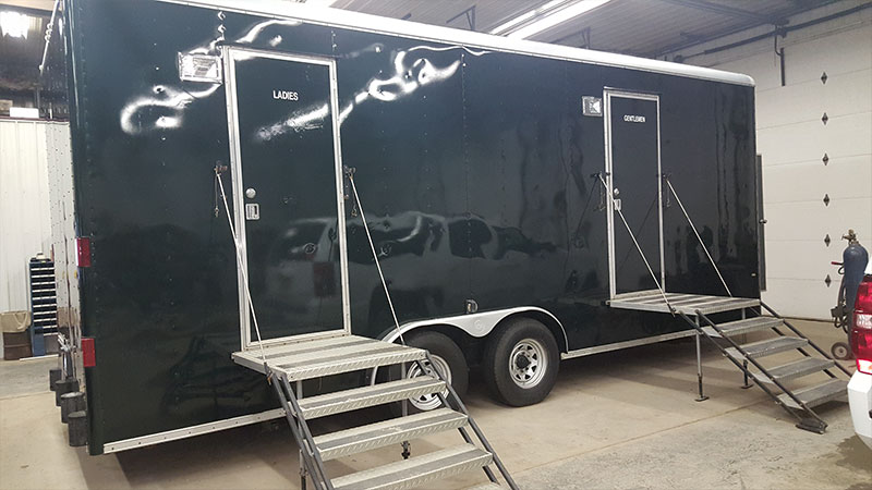 Mobile-restroom Gallery | Alura Trailer