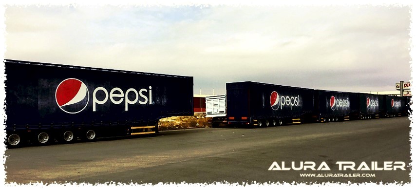 Special Curtainside Trailer for Pepsi Project
