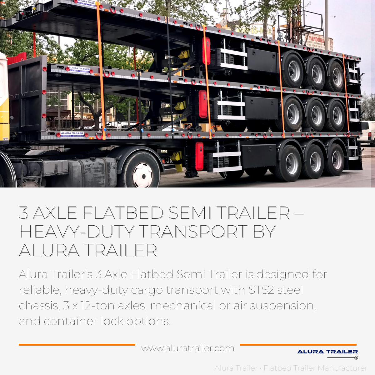 Semi Trailer Producer in Turkey | Alura Trailer