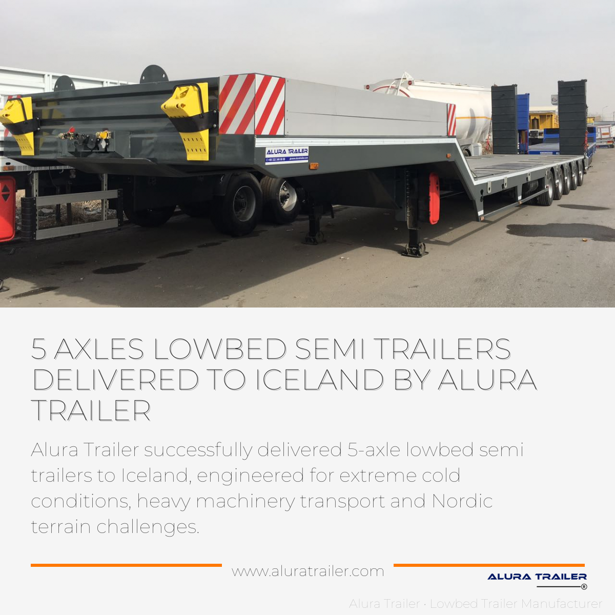 Semi Trailer Producer in Turkey | Alura Trailer