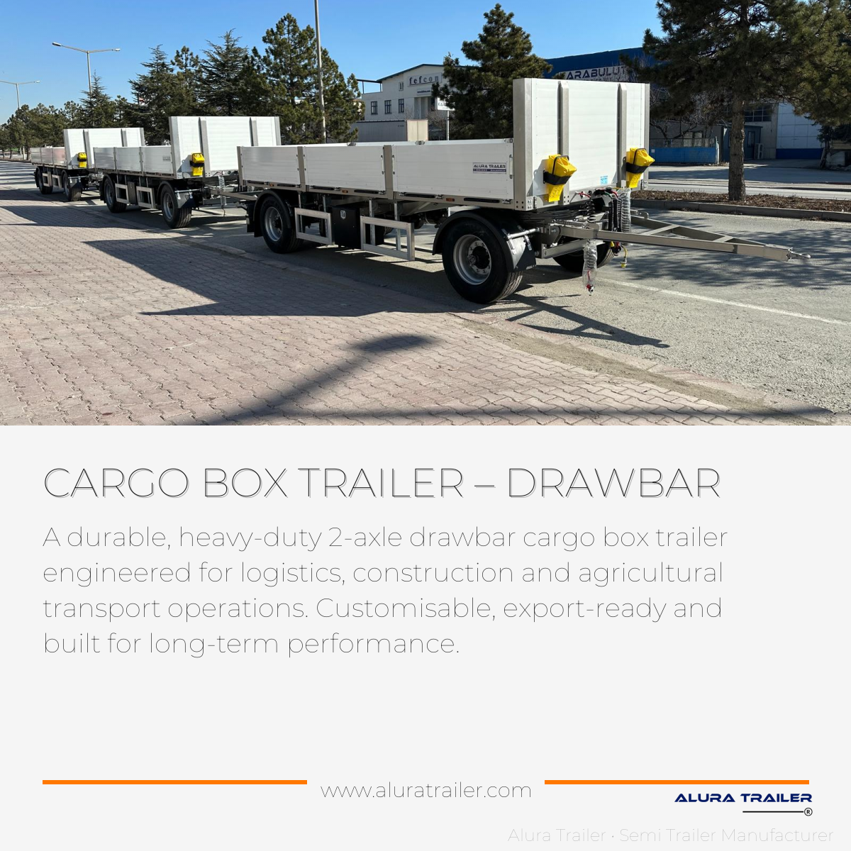 Semi Trailer Producer in Turkey | Alura Trailer