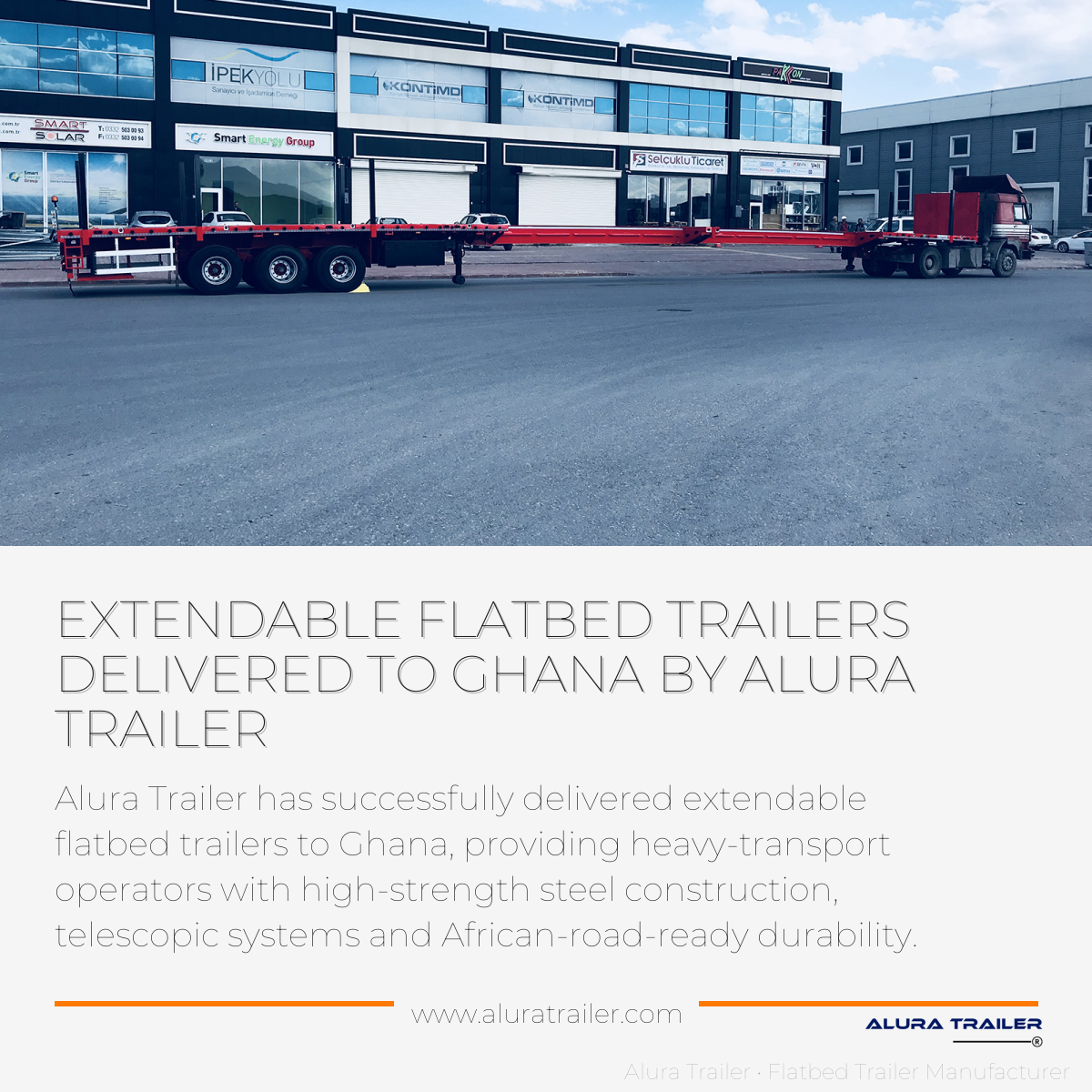 Semi Trailer Producer in Turkey | Alura Trailer