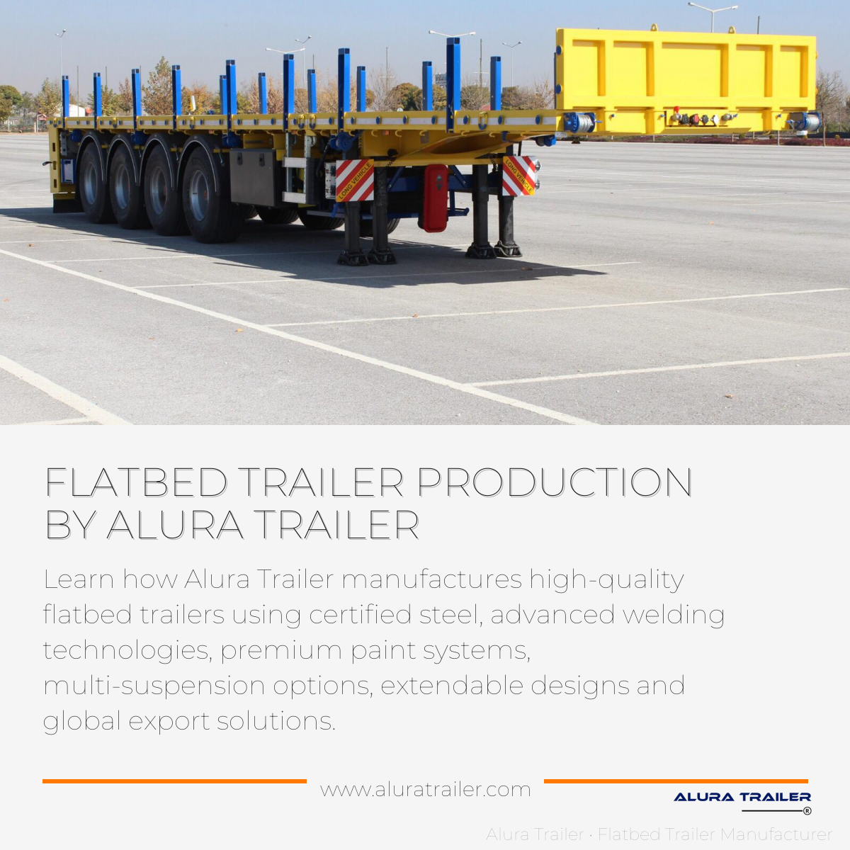 Semi Trailer Producer in Turkey | Alura Trailer