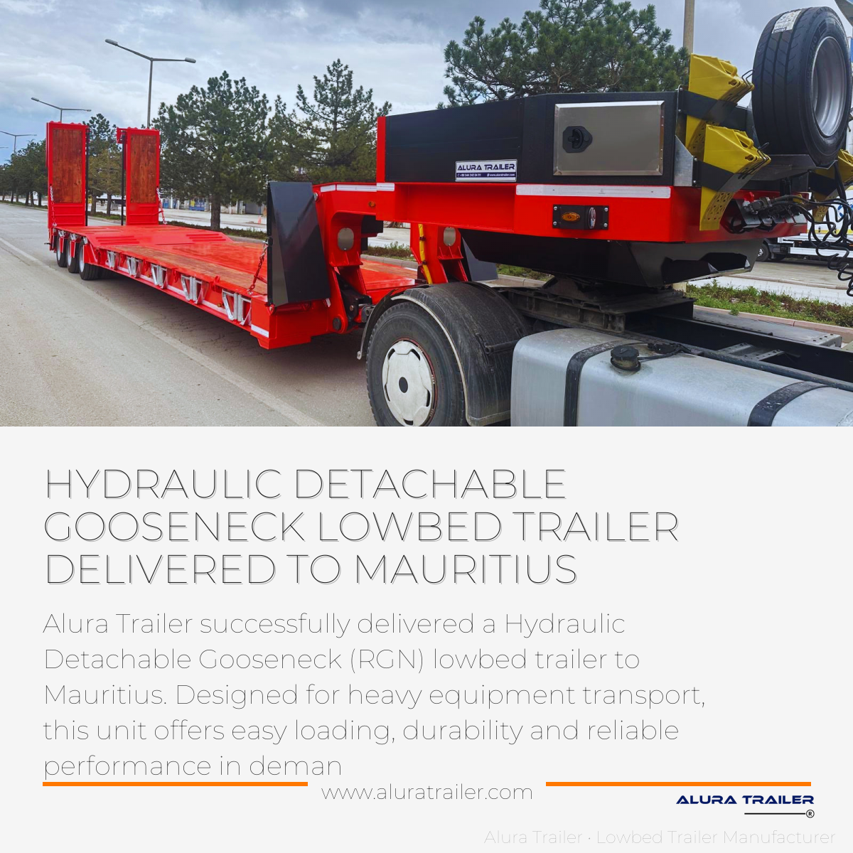 Semi Trailer Producer in Turkey | Alura Trailer
