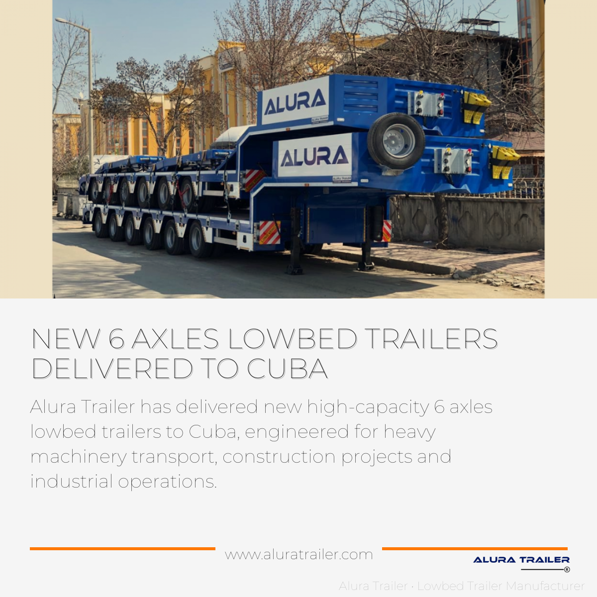 Semi Trailer Producer in Turkey | Alura Trailer
