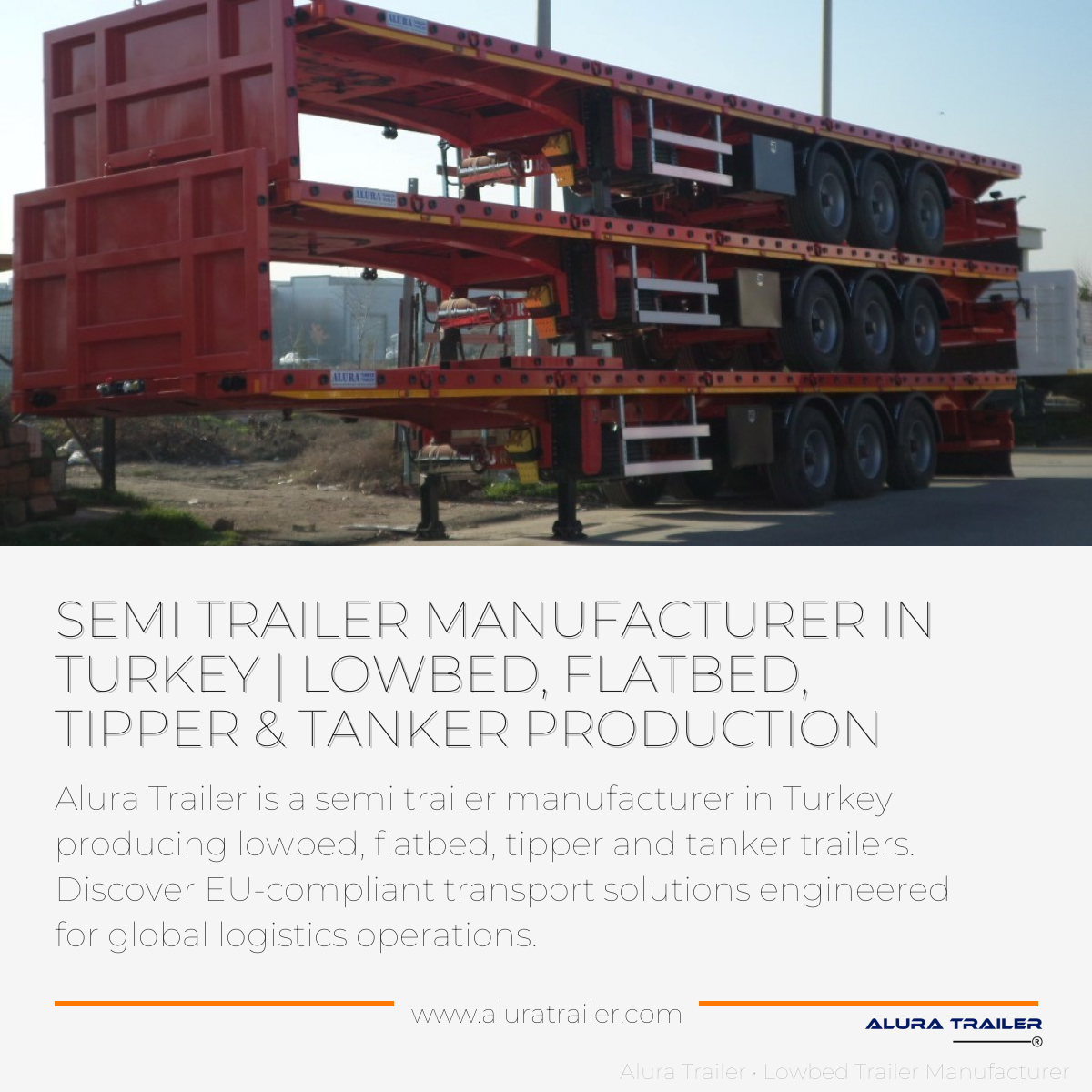 Semi Trailer Producer in Turkey | Alura Trailer