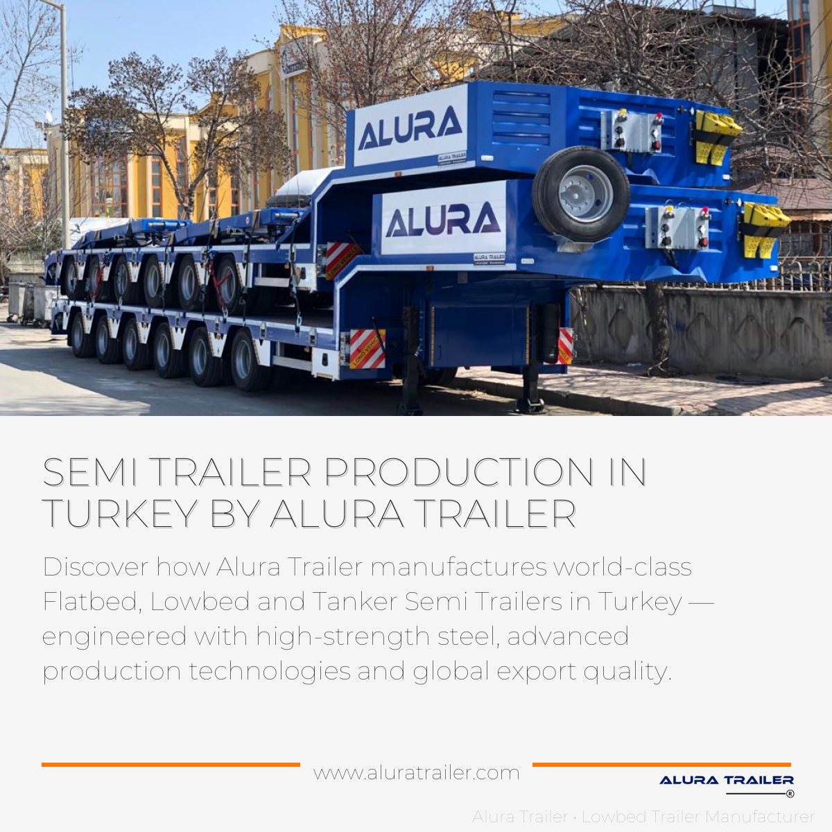 Semi Trailer Producer in Turkey | Alura Trailer