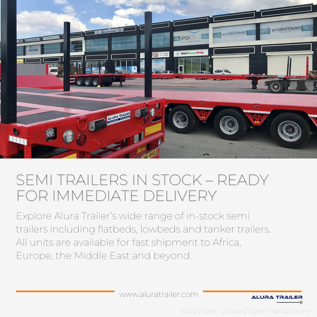 Semi Trailer Producer in Turkey | Alura Trailer