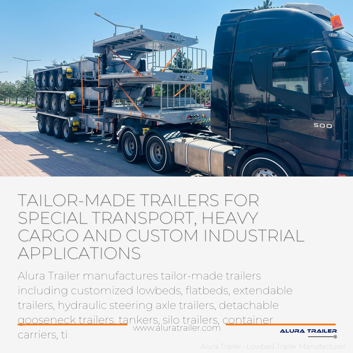 Semi Trailer Producer in Turkey | Alura Trailer