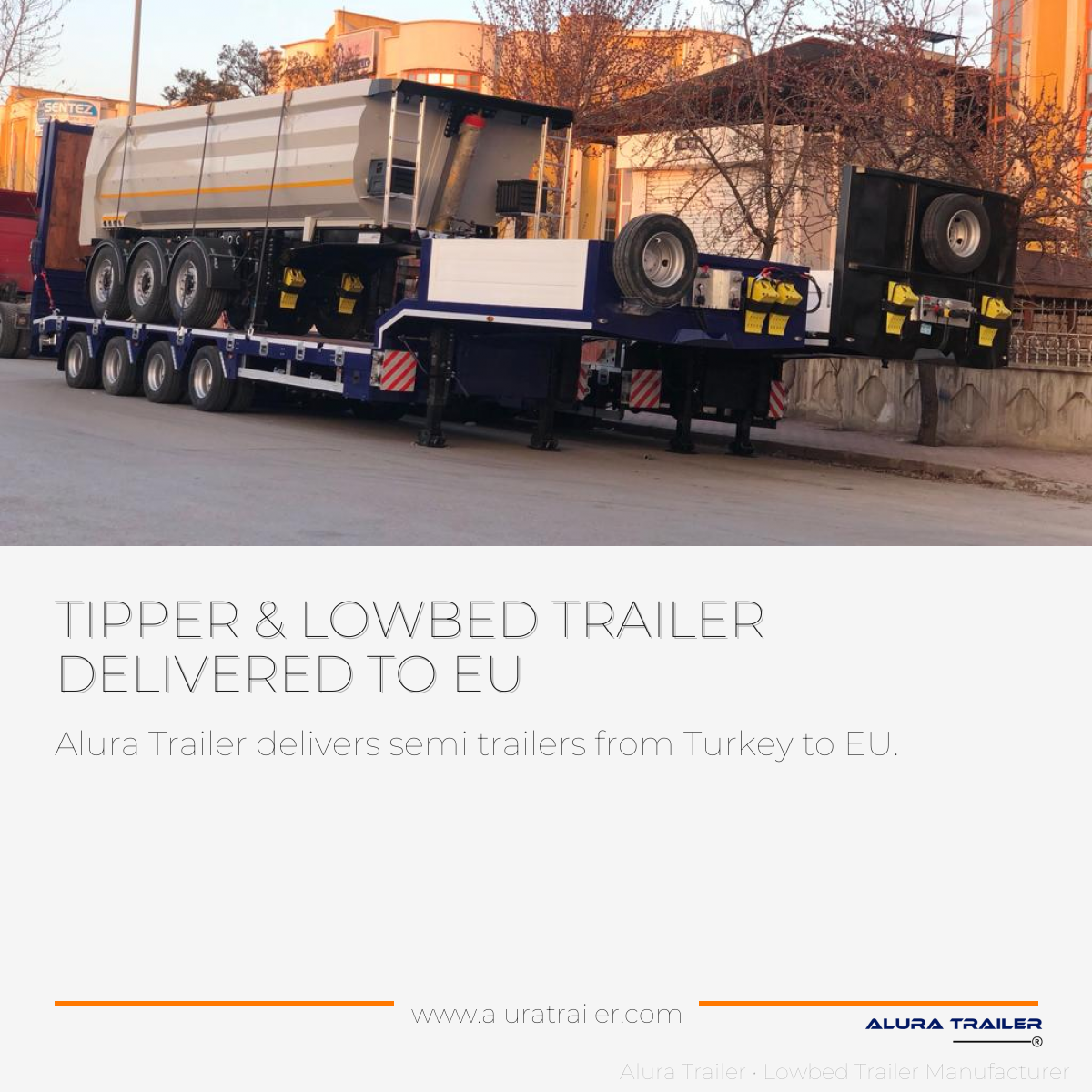 Semi Trailer Producer in Turkey | Alura Trailer