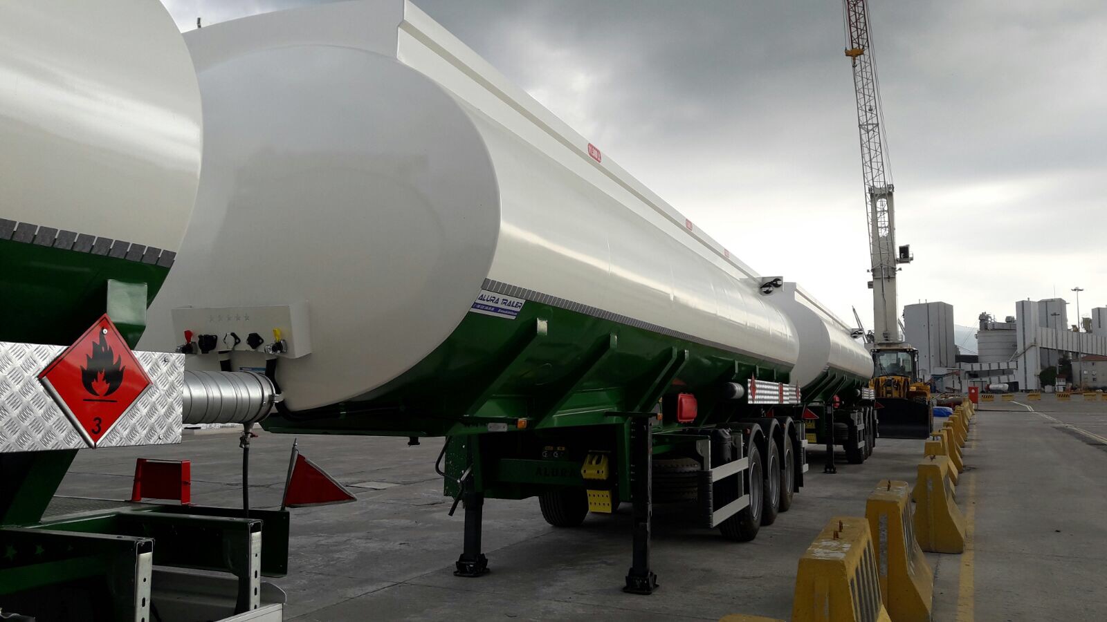 35,000 L Fuel Tanker Semi Trailer | ADR Certified 3 Axle Tanker by Alura