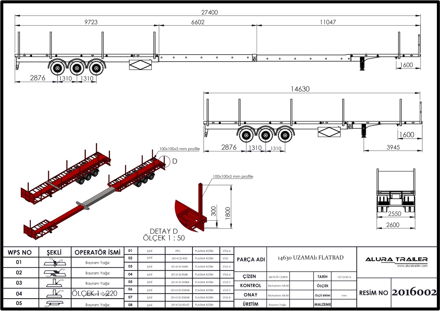48ft extendable flatbed trailer alura